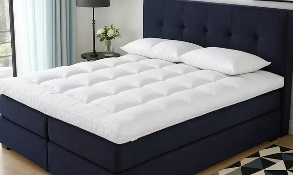 Surmatelas double technologie à mémoire de forme et microfibre, Sampur