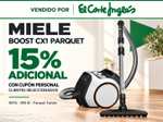 Miele Boost CX1 Parquet 890 W, HEPA y Parquet Twister (con cupón personal -15%, clientes seleccionados)