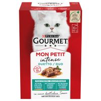 3 + 1 gratis! 4 x GOURMET Umido per gatti