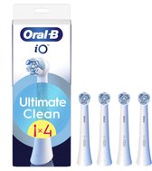 Oral-B iO Ultimate Clean - Brossettes de rechange - Originales - Lot de 4