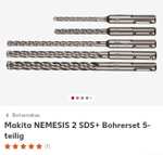 Makita NEMESIS 2 SDS+ Bohrerset 5-teilig