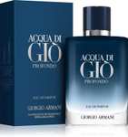 [Flaconi] Giorgio Armani Acqua di Giò Profondo Eau de Parfum | 100ml für 57 € bzw. 57,02 €