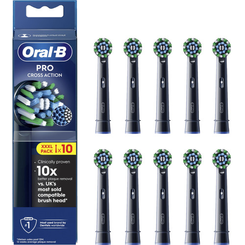 Oral-B Pro Cross Action Zwart (10 stuks)