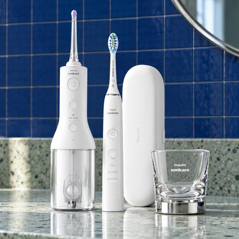 Actualité : Le coffret dentaire Philips Sonicare Power Flosser 3000 et DiamondClean 9000 est à 129,99 € (-41 %)