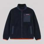 Veste Polaire Sherpa TBS Adeli - Bleu Foncé, Tailles M, L, XL ou XXL