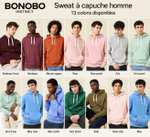Sweat à Capuche Homme Bonobo Instinct - Plusieurs coloris, Tailles S, XL, XXL