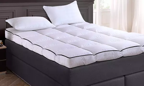 Surmatelas en plumes naturelles de canard, Sampur