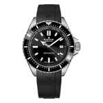 Montre Edox Neptunian Automatic 80120-3NCA-NIN - plongeuse suisse 44 mm, 1000 m, saphir, lunette céramique, bracelet caoutchouc