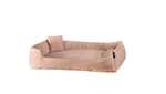 Hunde-Katzen-Kuschelbett Sofa Rohrschneider rosa / in grau 16,99€