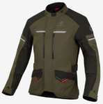Chaqueta Moto Mujer Armure Mack V2 Waterproof Verde (Membrana impermeable, forro térmico, protecciones CE, tallas XS-3XL, en Motocard)
