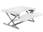 Vantage Flexdesk: höhenverstellbarer Schreibtischaufsatz 89 × 59 cm für 33,90 € inkl. Versand bei iBOOD