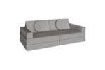 Sofa modular de 8 piezas para convertir en cama, dos sillones....