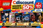LEGO: segunda unidad al 50% en Cdiscount + 10 € para nuevas cuentas