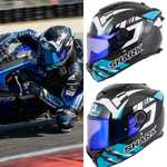 Casco de moto SHARK Spartan GT Pro Zarco | CARBONO | ECE22.06 | Visor solar | DD | Con PinLock | Tallas de S a XL
